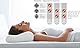 PARADIES Nacken-Kissen 40x80 cm - reVita Ergonomic - IGR Zertifiziert, ergonomisches Nackenstützkissen Höhe: 10 cm
