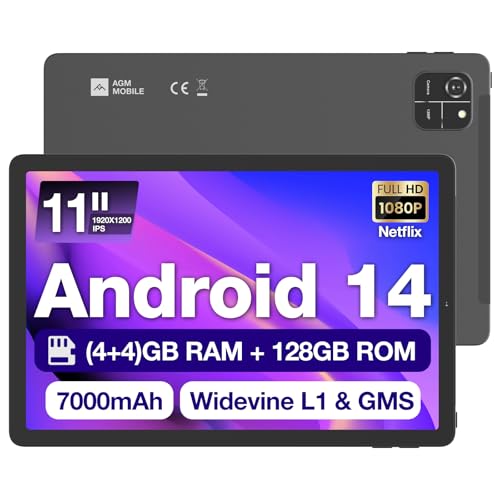 タブレット 11インチ Android14 9GB+128GB+1TB 顔認識 Amazon.co.jp: タブレット 11 インチ Android14 Widevine L1対応 8GB+