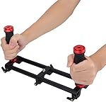 Dual Grip Handheld Stabilizer, Camera Dual Grip Extender Handle Gimbal Stabilizer Rig with 1/4'' Screws and 3/8" Screws for for Feiyu for Moza