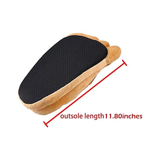 Women & Kids Brown Indoor Slippers - Big Feet, Soft, Cozy, Warm Memory Foam & Cotton Home Slippers2