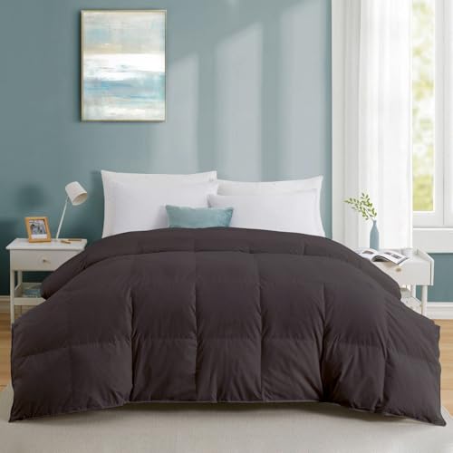 Image of Razzai Restful Sleep Microfiber Summer Season Ac Comforter 220 GSM (92 inch x 106 inch Inches /233cm x 269cm) - King Size Comforter|Dark Grey|