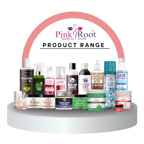 Image of Pink Root Detan Face Scrub 100ml, Enriched with Lemon Extract & Clove Oil, helps in Tan Removal, Blackheads and gives smooth, clean & dirt free skin