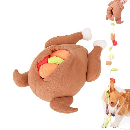 Juguete de Pavo de Peluche Interactivo para Perros miniatura 2
