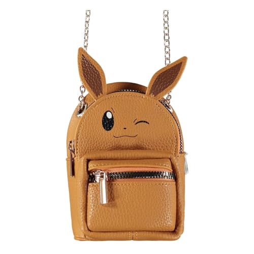 Pokémon Eevee - Bolsa Unisex Mochila Bandolera multicolor 100% poliuretano