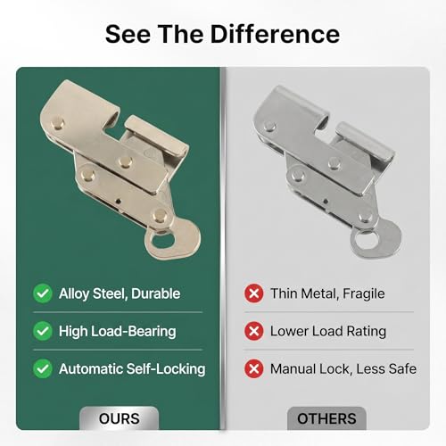 Image of VBESTLIFE Self Locking Rope Grab,Climbing Anti Fall Rope Grab Alloy Steel Strong Bearing Capacity Self Locking Rope Grab for Tree Arborist Expedition