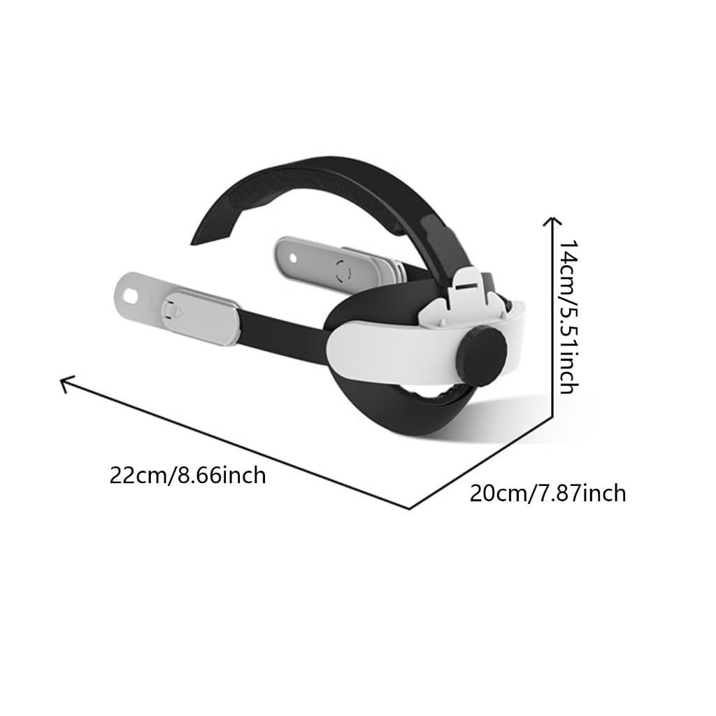 Fascia di ricarica ergonomica per cuffie MQ 2 3 3S VR facile regolazione