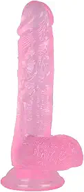 Dídlo realista de pele de 20 cm com ventosa para mulheres, brinquedo macio de PVC, Dîld, massagem relaxante feminina para homens e mulheres Pe12 penisde borracha Pseudopénis moles