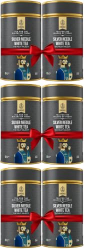 Image of Hindraj The Milky Majesty Silver Needle White Tea Loose Leaves 50 g (2 25 g) Refreshing, Smooth, Light Tea High Antioxidants, No Sugar, Pure Natural (Pack of 3)