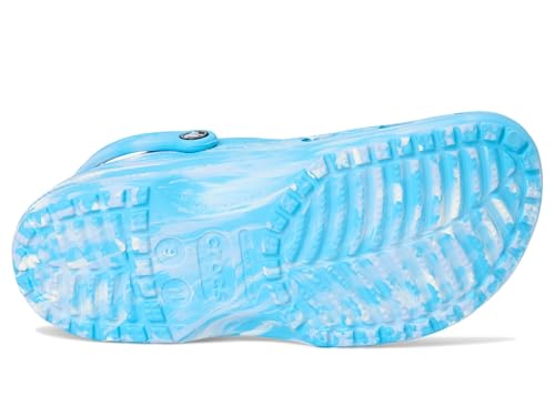 Crocs Unisex Classic Marbled Tie-Dye Clog, Tinted Glass/Multi, Womens 5, Mens 3, Medium3