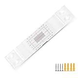 Concrete Crack Monitor, Crack Monitoring Record Standard Tell-Tale Crack Monitor for the Standard and Corner Tell-Tale (`1PC)