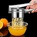 Imagen de exprimidor eléctrico de cítricos con extractor silencioso de jugo de naranja de acero inoxidable