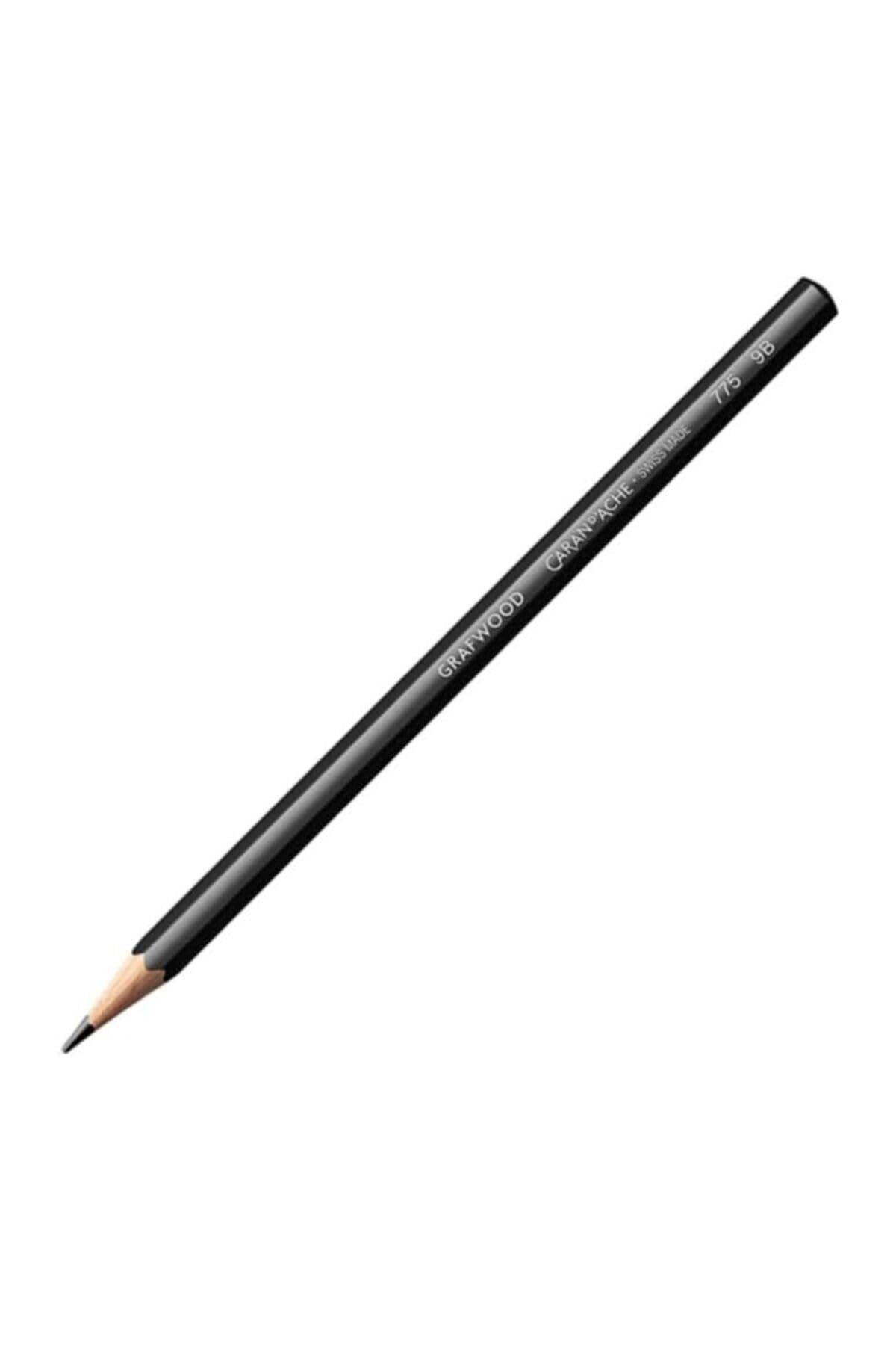 Caran D'ache Grafwood Graphite Pencil - 9B (775.259)