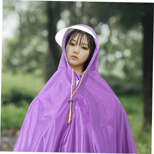 TENDYCOCO Jaqueta de chuva feminina com capa de scooter, jaqueta de chuva para adultos, para bicicle