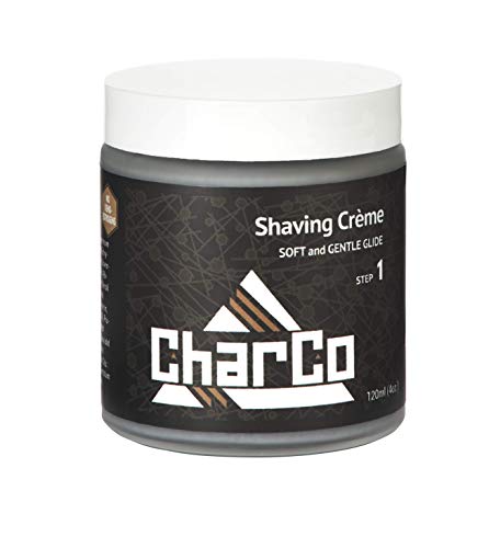 Essance - Charco Organic Charcoal Shave Cream, Soft & Gentle All Natural Shaving Cream for Sensitive Skin, Mature, & Normal Skin Types, 120ml image 4
