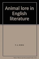 Animal lore in English literature B00086FEEI Book Cover
