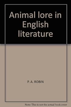 Hardcover Animal lore in English literature Book