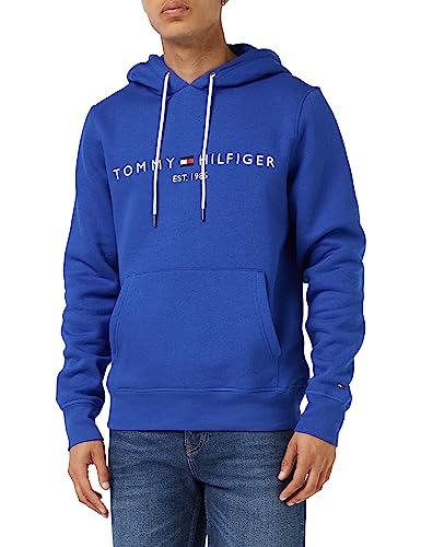 Tommy Hilfiger Herren Hoodie mit Kapuze, Blau (Ultra Blue), XXL