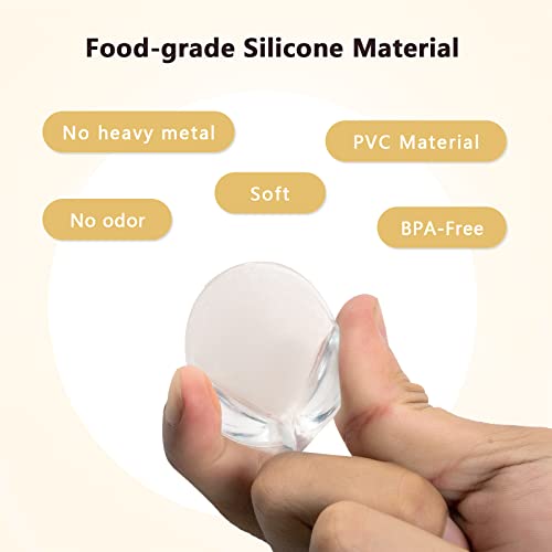 8 Pack Table Corner Protector Guards For Baby Safety, Furniture Corner Guard & Edge Safety Bumpers, Cover Sharp Furniture,Table Edges And Cabinets- Clear And Transparent #TOP2
