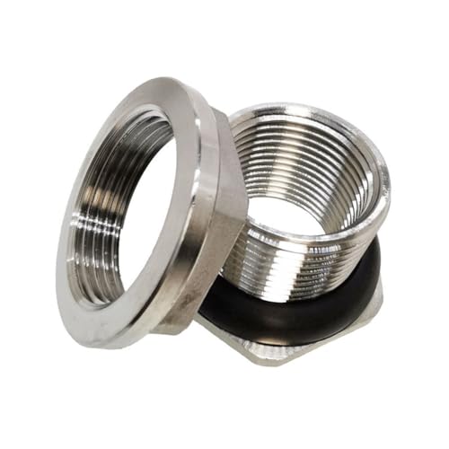 Conector manguera de acero SS304 con tuerca giratoria de 2 pulgadas para tuberías 2