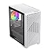 Produktbild KEEP OUT XC-220W ATX Semitower Gehäuse, weiß, Marke: KEEP OUT - EAN: 8435099533573