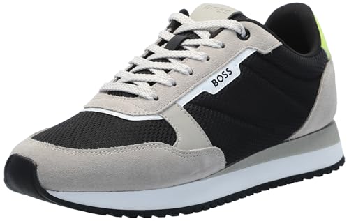 Image of BOSS Men's Kai Retro Low Profile Sneakers