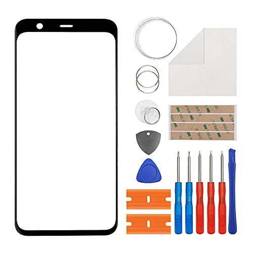 Vitre extérieure pour Google Pixel 4 lentille écran avant haute transparence