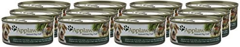 Applaws Dog Tin Chicken Breast with Beef Liver and Vegetables, 12 x 156g