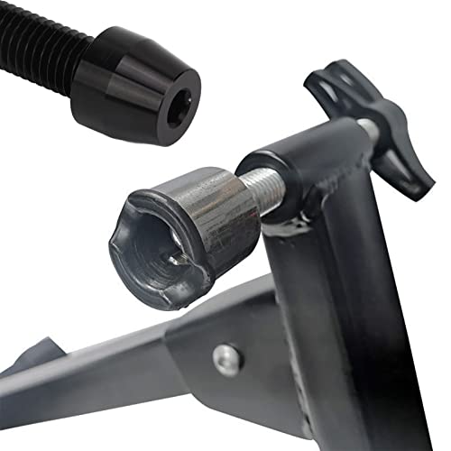 Entrenador de Bicicleta Bloque de Rueda Delantera, Eje de Entrenador de Bicicleta Soporte de Entrenador de Bicicleta Rodillos de Bicicleta Entrenador de Interior Entrenador de