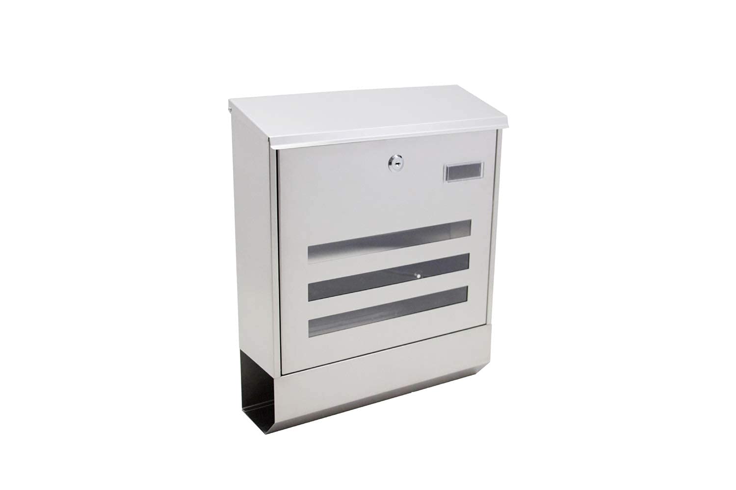 Boîte aux lettres murale contre la pluie et le vol de courrier boîte extérieure métal