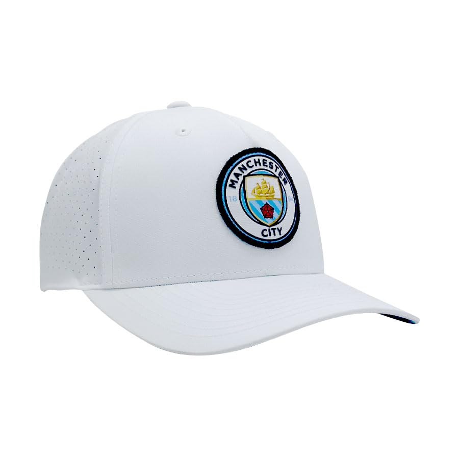 Gorra Premium Manchester City FC Blanca