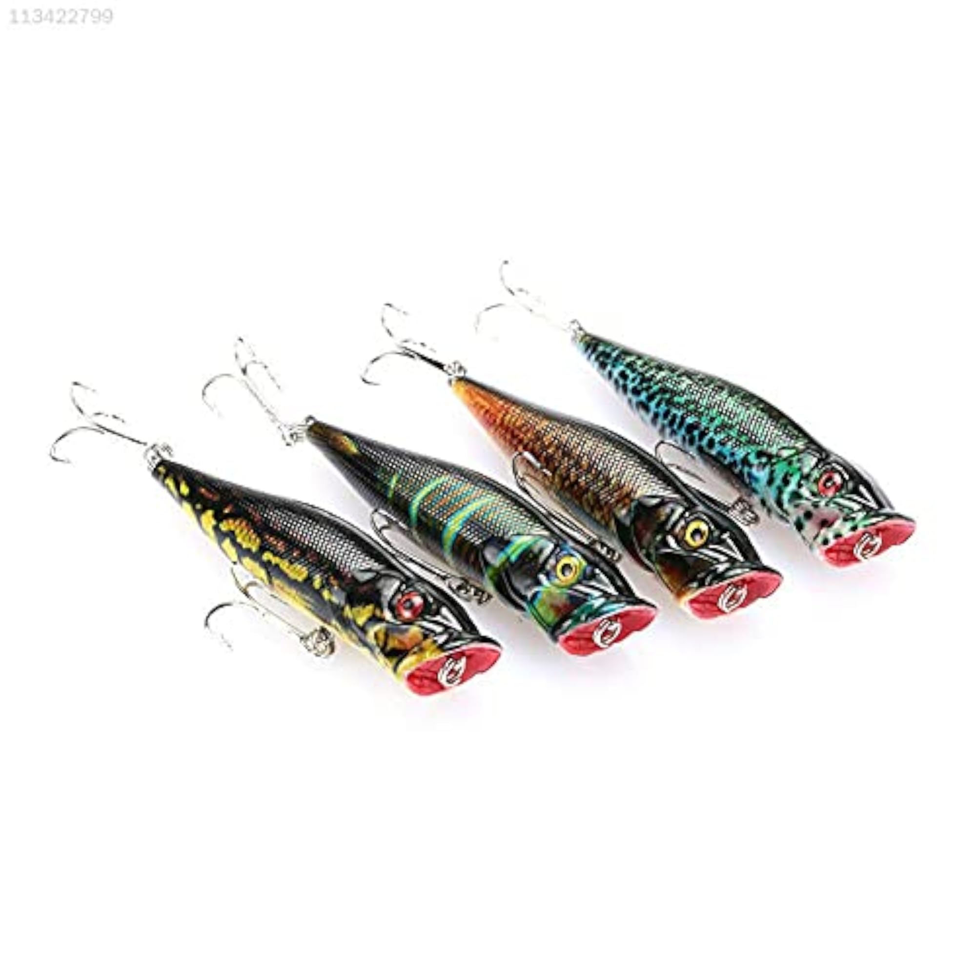 Imported C9B0 Fishing Floating Popper Sharp Bionic Bait