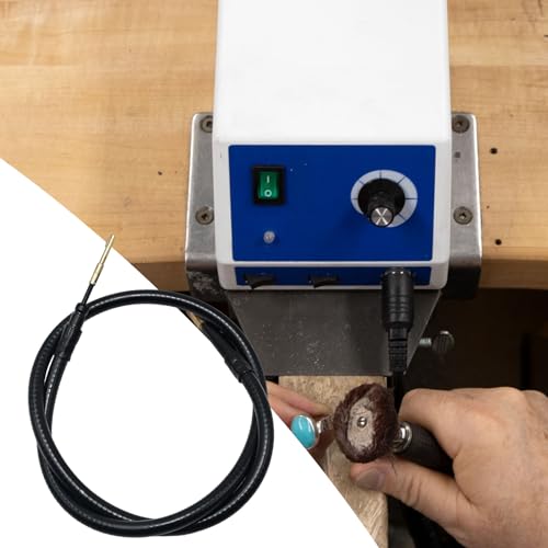 Aynaxcol Cabo de eixo interno flexível de metal de 99 cm e conjunto de bainha externa de borracha pa