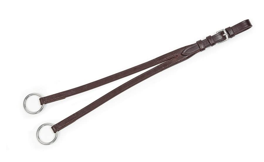 Shires BLENHEIM RUNNING MARTINGALE ATTACHMENT HORSE EQUESTRIAN TACK RIDING [HAVANA] [ONE SIZE]