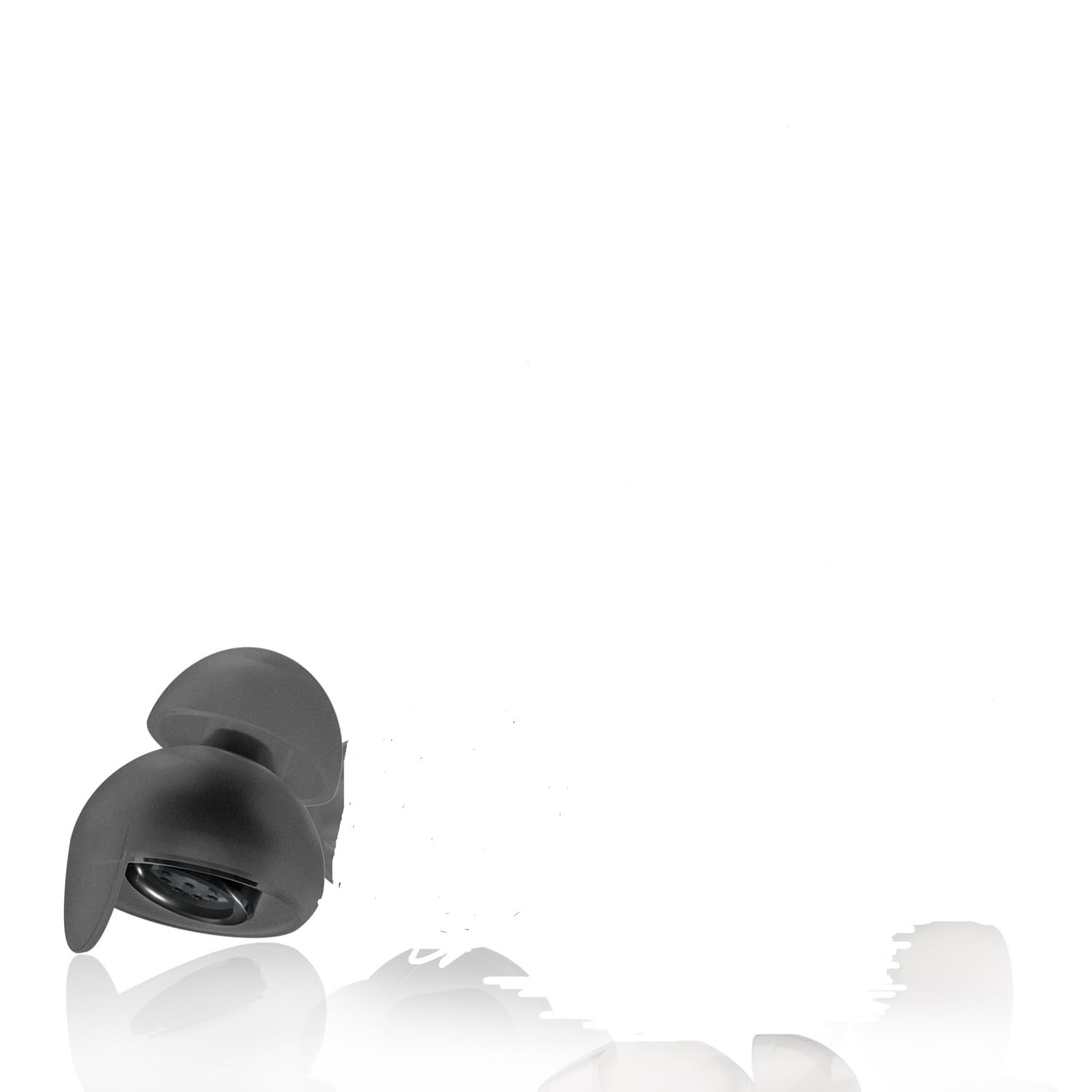 Ear Plugs for Sleeping DONGSHEN 2 Pairs of Sizes Washable Reusable Noise Cancelling Silicone Earplugs for Deep Sleep Concerts Motorcycles Block Harmful Noises Without Mute Alarm Remains Audible