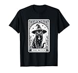 Photo Gallery the witch cat halloween vintage gothic tarocchi maglietta Photo Gallery the witch cat halloween vintage gothic tarocchi maglietta