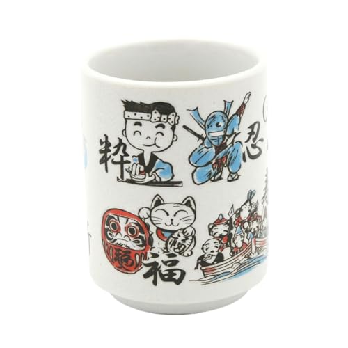 300ml/10oz Japanese Style Ceramic Mug Microwave Oven Can Be Used For Home Office Tea Cups-All Star