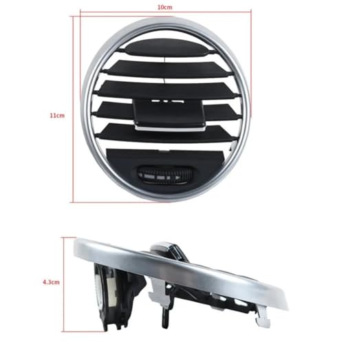 Aérateurs climatisation Mercedes W164 grille de sortie d'air - 5