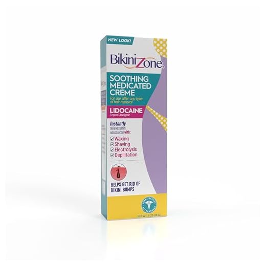 Bikini Zone Medicated After Shave Crème - Instantly Stop Shaving Bumps, Irritation & Itchiness - Gentle Formula Cream for Sensitive Areas - Dermatologist Approved & Stain-Free (1 oz)