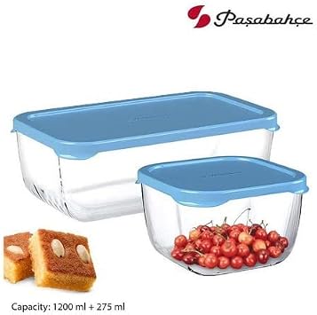 Paşabahçe BOX SNOW BOX STORAGE SET A GIFT BOX Paşabahçe B