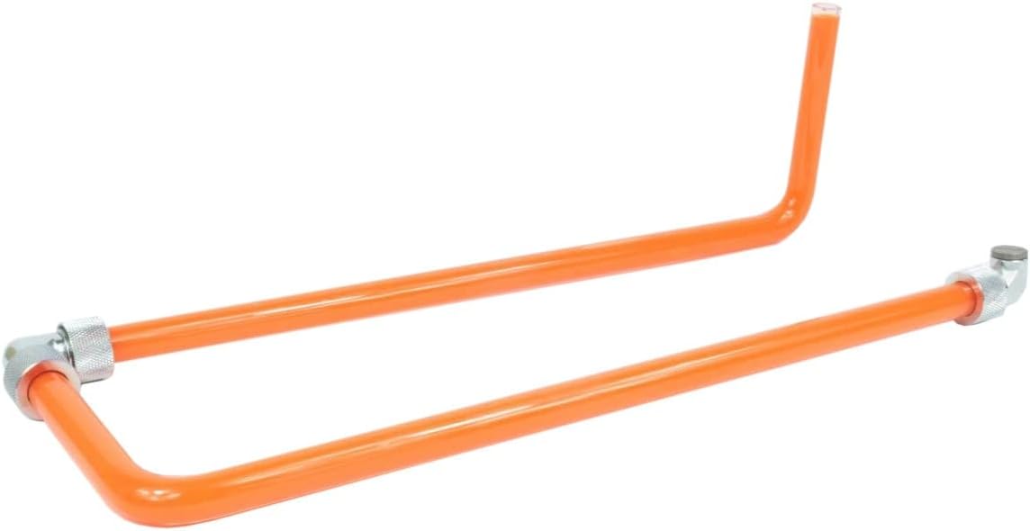 Mayhems - Hard Tubing - Borosilicate Glass - Ultra Premium, 12 mm OD, Pre Bent 90 Degree, 125 mm x 375 mm