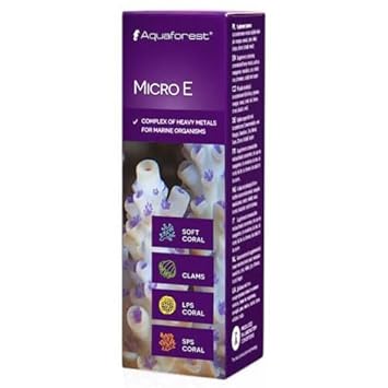 AQUAFOREST Micro E 10ml Micro-Macro Elements for Reef Corals