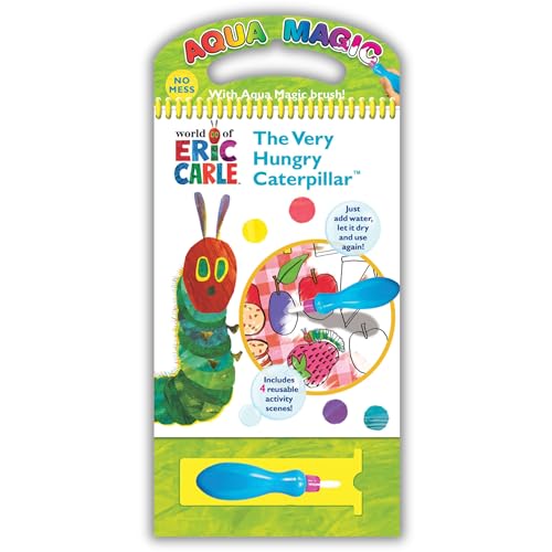 Alligator - Die Raupe Nimmersatt Aqua Magic, Wassermalbücher für Kinder,...