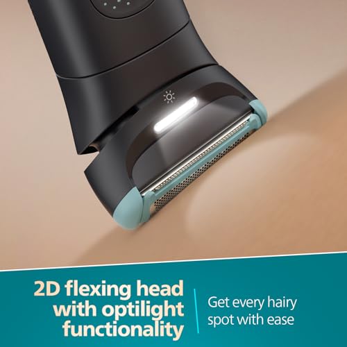 Philips Body Groomer 7000 Series Tête flexible 2D système de couperasage double - vue 6