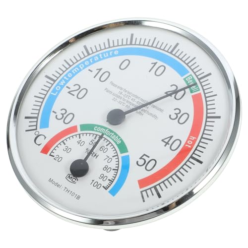 Thermomètre hygromètre intérieur et extérieur VICASKY lot de 4 pièces avec support