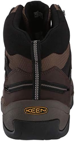 KEEN mens Steens Mid Wp Hiking Boot, Canteen/Black, 10.5 US | Image 2