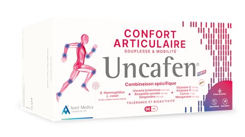 Uncafen - Probiotiques - Souplesse & Mobilité articulaire - Formule