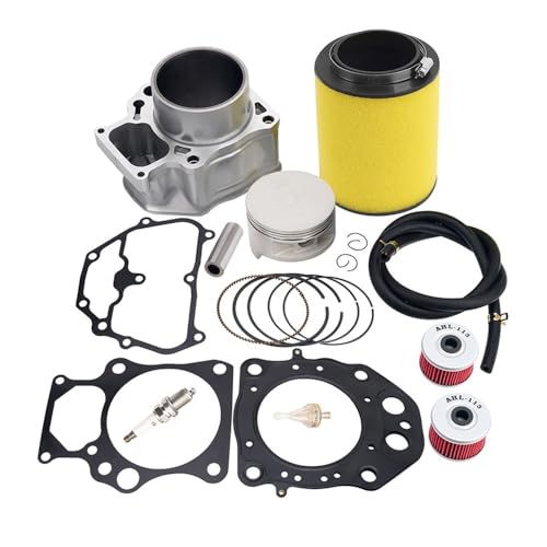 Kit piston 86.5mm et joint de filtre à huile pour réparer la perte de compression TRX420