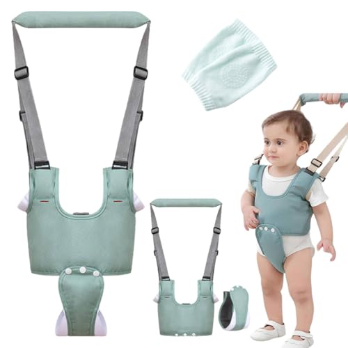 Bretelle di Sicurezza per Bambino,Camminare Assistente per Bambini,Redini Primi Passi,Aiuto per Bambini a Piedi,con Ginocchiere,per Aiutarlo a Camminare Cintura Protettiva,per Baby 8-36 mesi