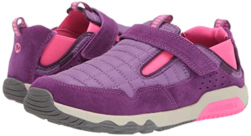 Merrell Free Roam Hut Moc Slip On, Purple/Pink, 5.5 Us Unisex Big Kid #TOP6