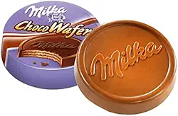 Milka Choco Wafer - Chocolate & Wafer - Importado da Polônia - 30gr